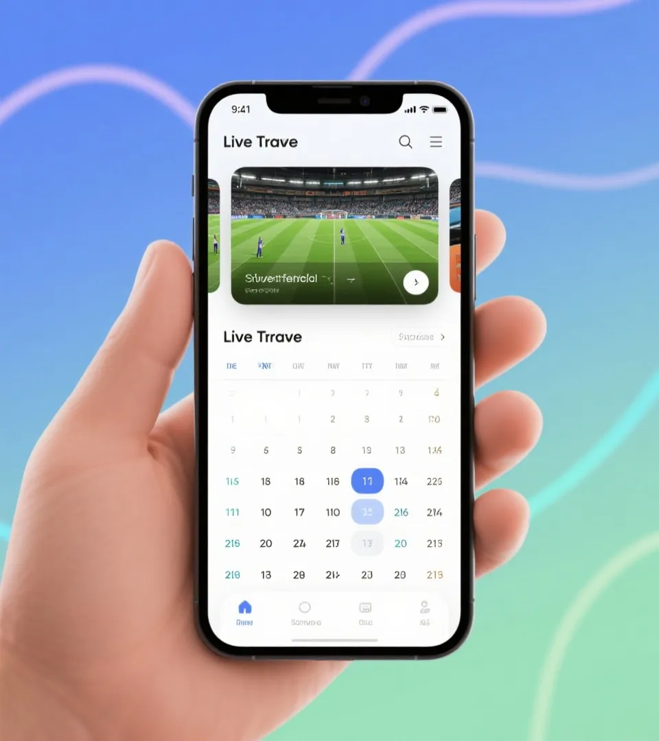 赛事直播与赛程展示